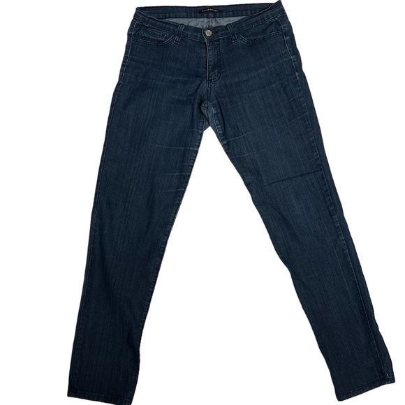 Encore Jeans Women Juniors Ripped Distressed Skinny Blue Denim Jeans Size 13 - Picture 2 of 6